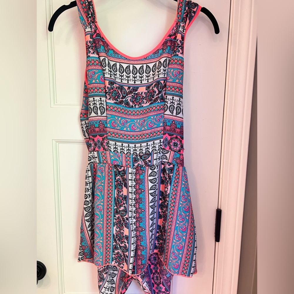 Vibrant Tribal Romper